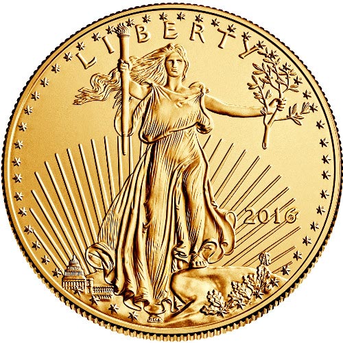 American Gold Eagle Coin (random year)