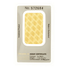 Load image into Gallery viewer, 1 oz Credit Suisse Gold Bar
