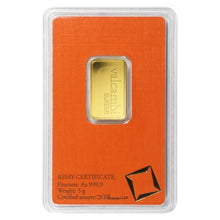 Load image into Gallery viewer, 5 gram Valcambi Gold Bar