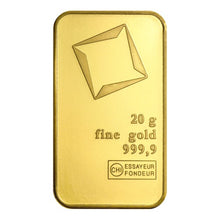 Load image into Gallery viewer, 20 gram Valcambi Gold Bar