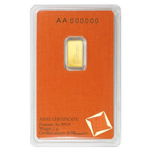 Load image into Gallery viewer, 1 gram Valcambi Gold Bar

