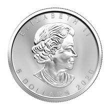 Load image into Gallery viewer, 1 oz 2023 Canadian Maple Leaf Silver Coin
